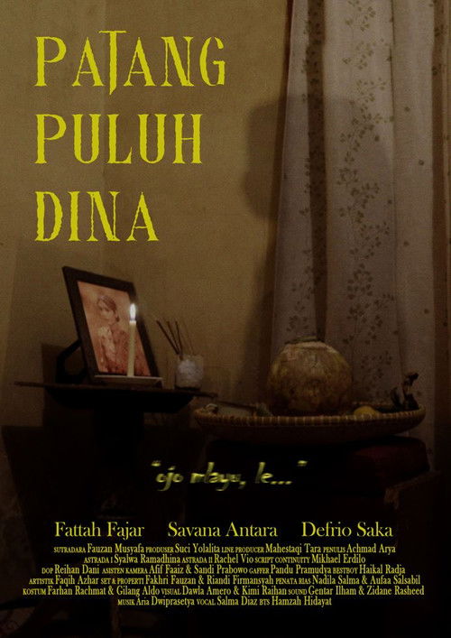 Patang Puluh Dina (2023) poster