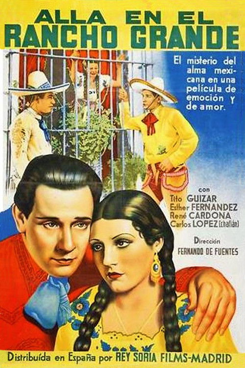 Allá en el Rancho Grande (1936) poster