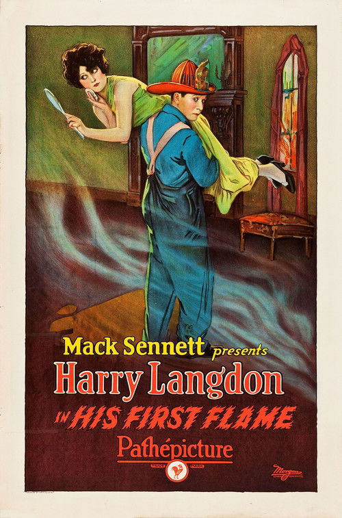 His First Flame (1927) poster