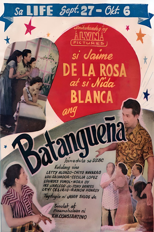 Batangueña (1953) poster
