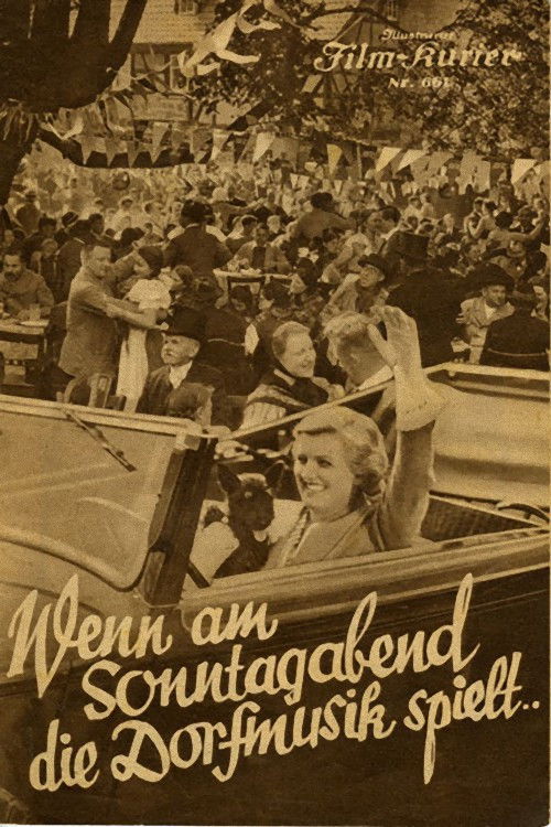 Wenn am Sonntagabend die Dorfmusik spielt (1933) poster