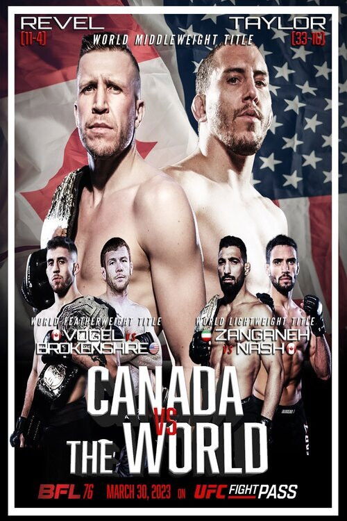 BFL 76: Canada vs. The World (2023) poster