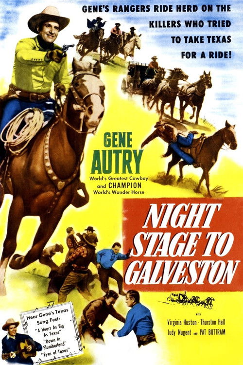 Night Stage to Galveston (1952) poster