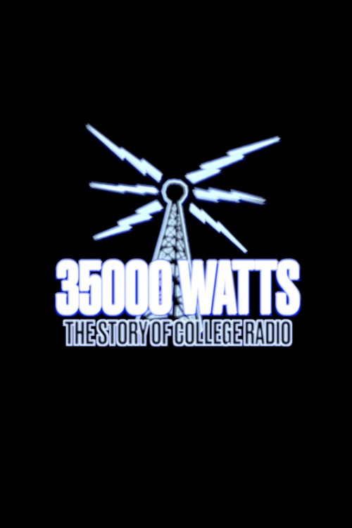 35000 Watts: The Story of College Radio (2024) poster