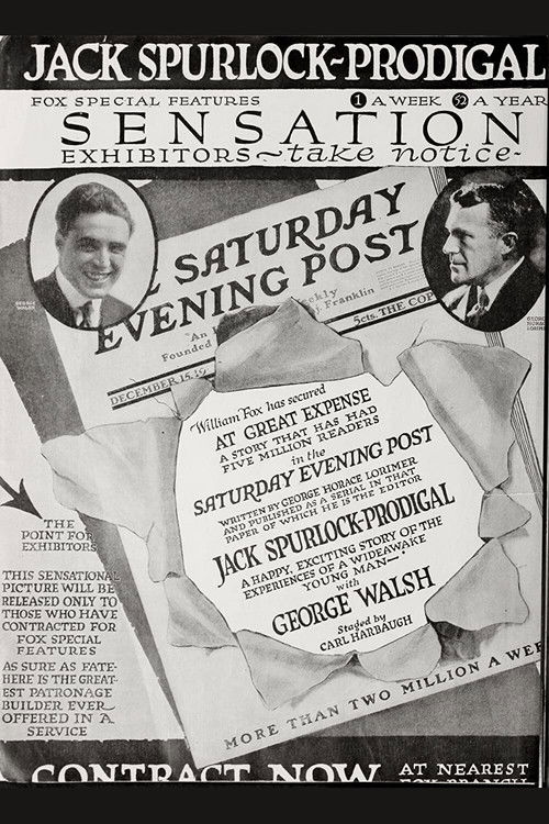 Jack Spurlock, Prodigal (1918) poster