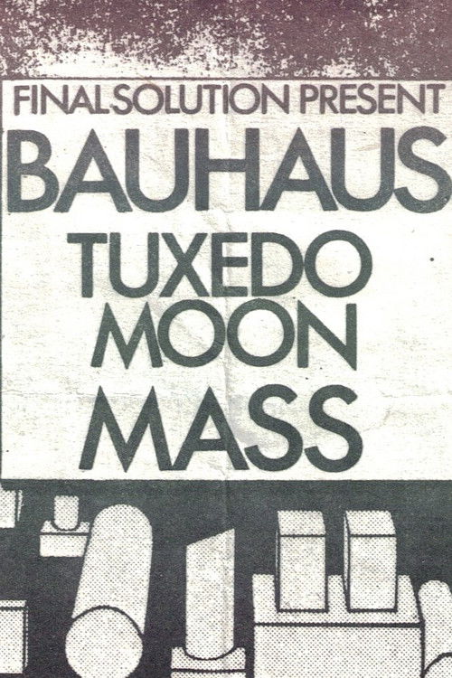 Bauhaus Live, University Of London (1980-10-31) (1983) poster