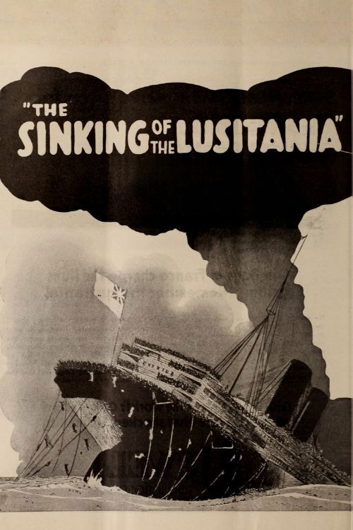The Sinking of the Lusitania (1918) poster