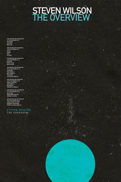 Steven Wilson - The Overview (2025) poster