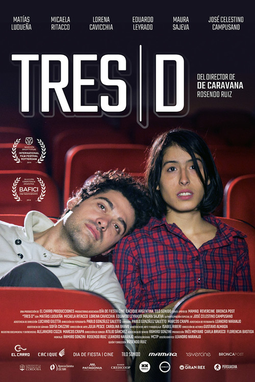 Three D (2014) poster