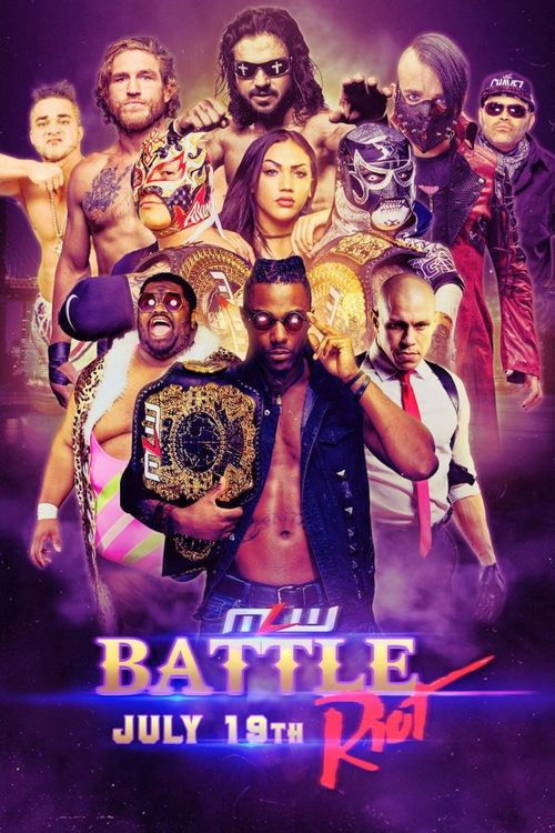 MLW Battle Riot (2018) poster