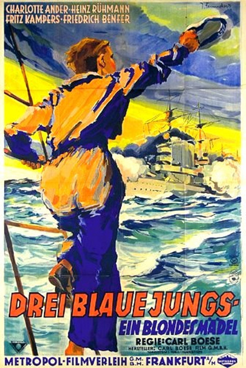 Three Bluejackets and a Blonde (1933) poster