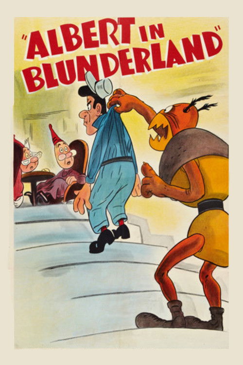 Albert in Blunderland (1950) poster