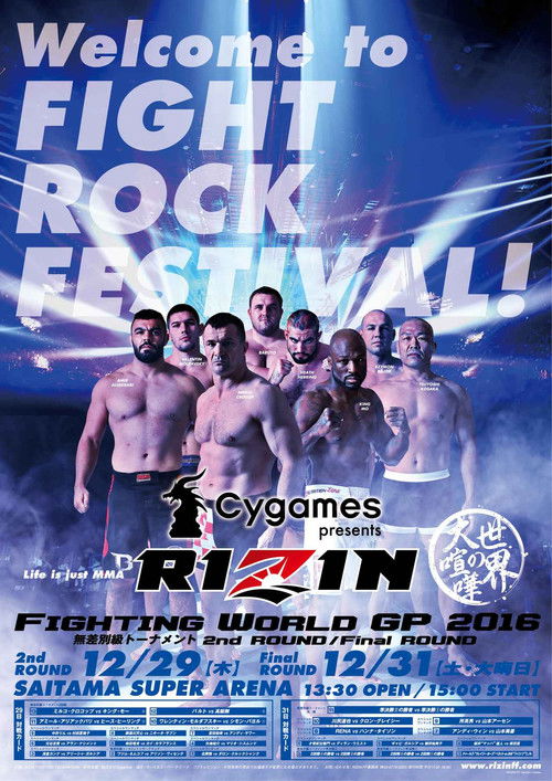 RIZIN 3 (2016) poster