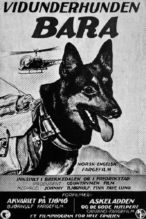 Vidunderhunden Bara (1961) poster