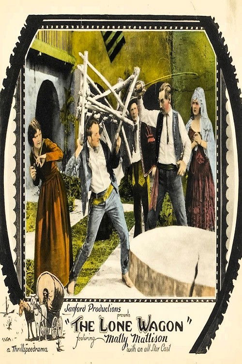 The Lone Wagon (1923) poster