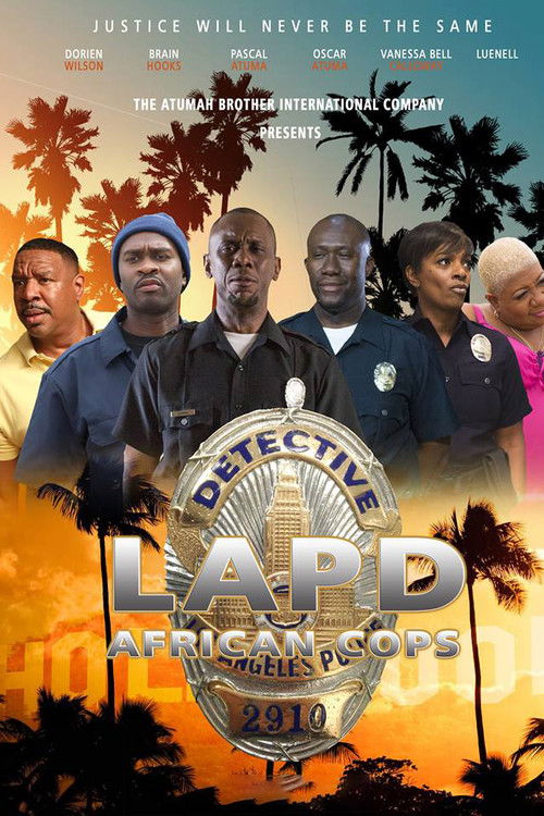 LAPD African Cops (2015) poster