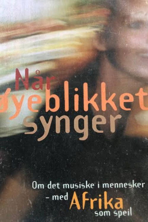 Når Øyeblikket Synger (1995) poster