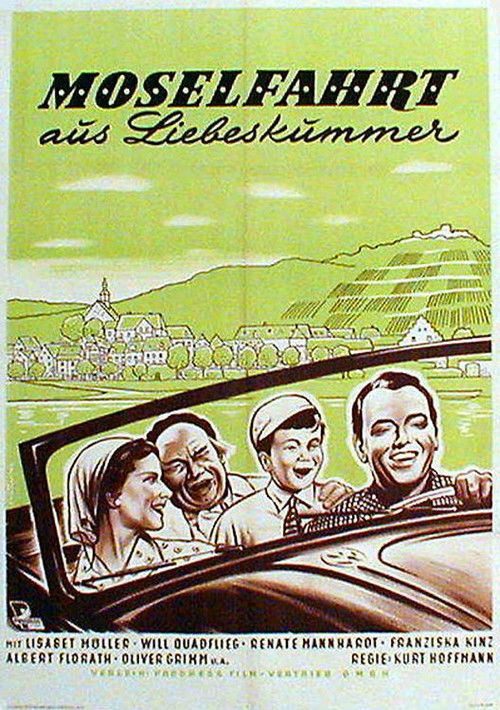 Moselfahrt aus Liebeskummer (1953) poster