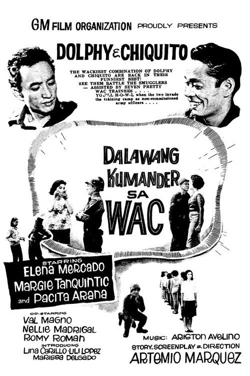 Dalawang Kumander sa WAC (1966) poster