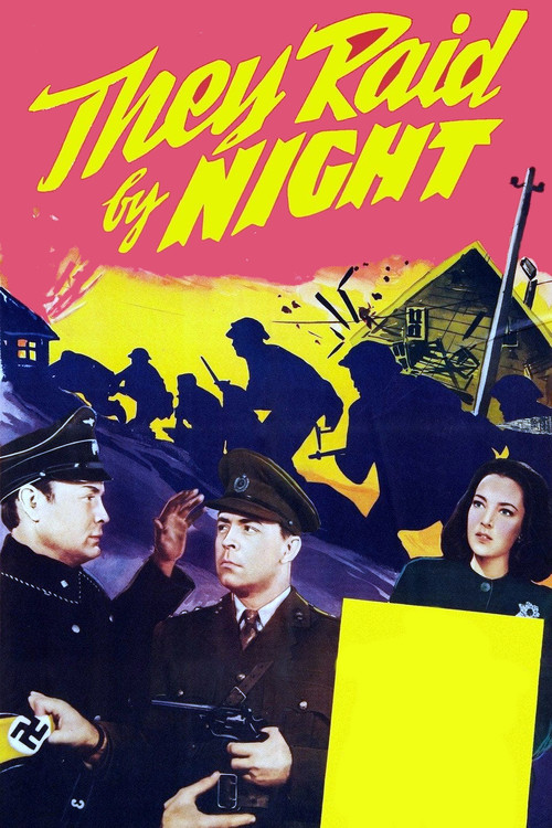 They Raid by Night (1942) poster