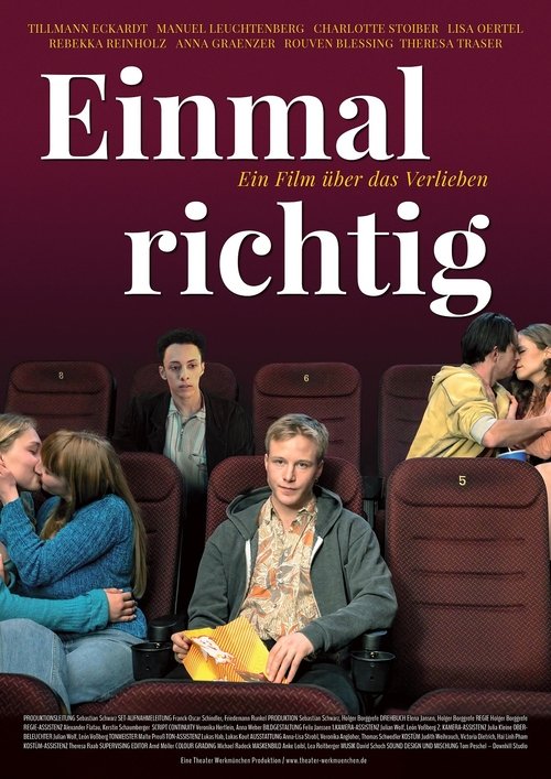 Einmal richtig (2024) poster