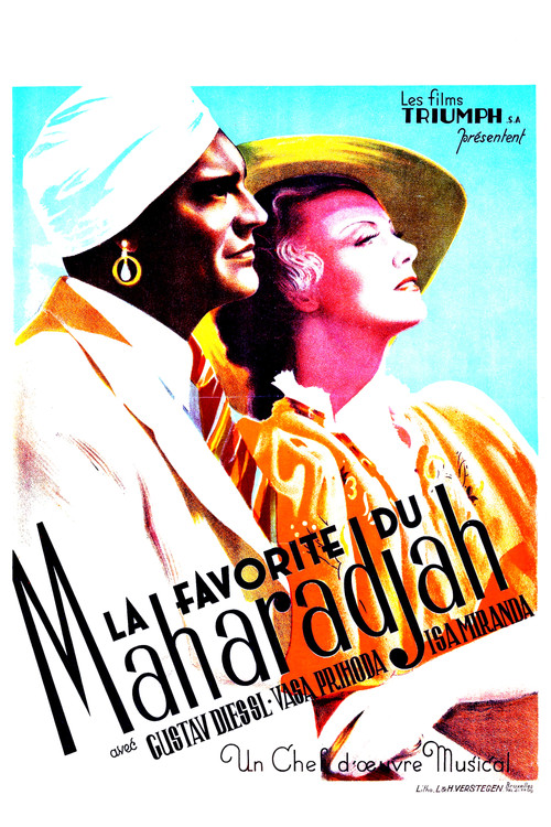 The Love of the Maharaja (1936) poster