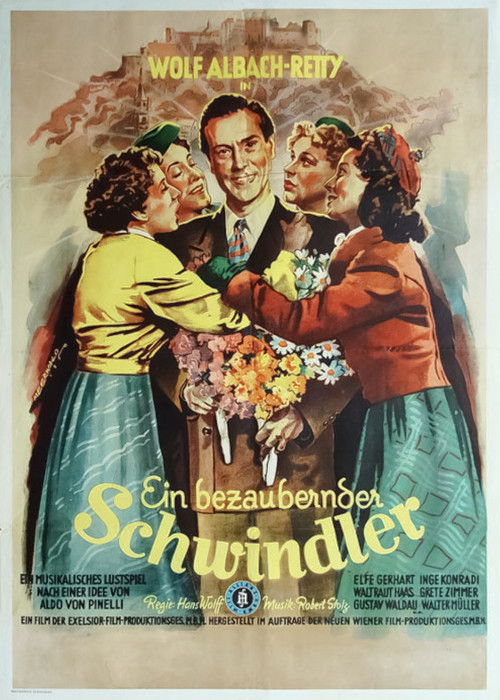 Ein bezaubernder Schwindler (1951) poster