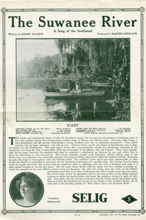 The Suwanee River (1913) poster