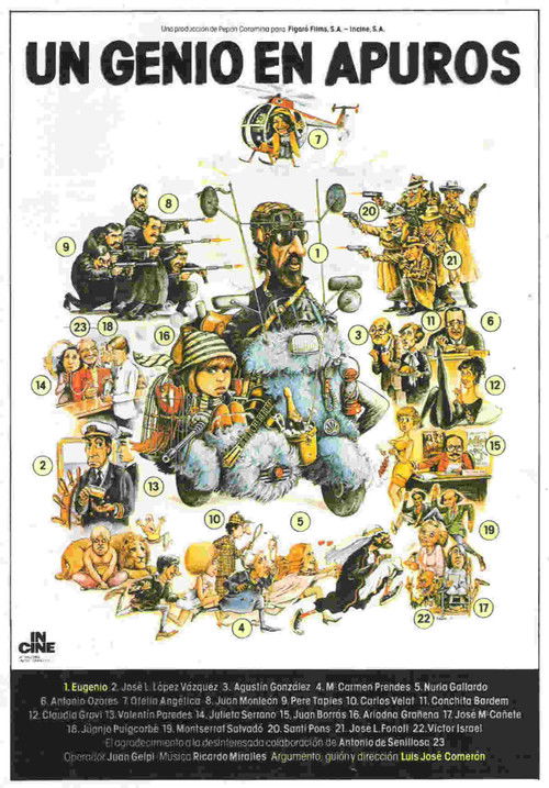 Un genio en apuros (1983) poster