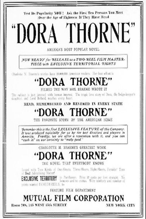 Dora Thorne (1912) poster