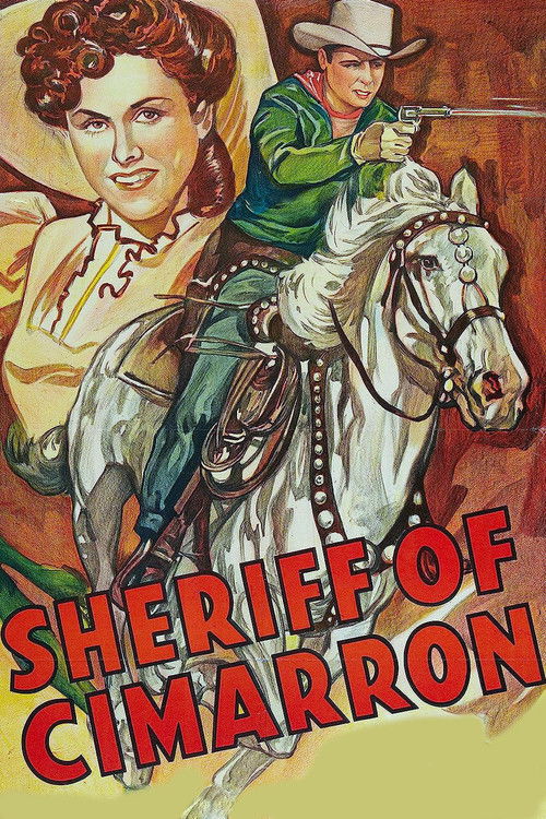 Sheriff of Cimarron (1945) poster