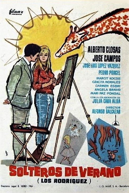 Solteros de verano (1962) poster