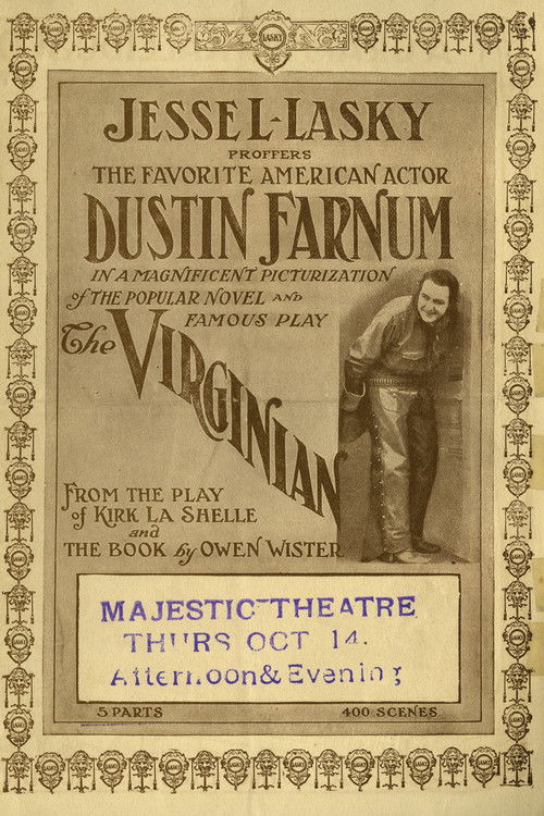 The Virginian (1914) poster