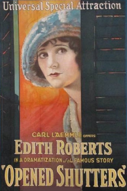 Opened Shutters (1921) poster