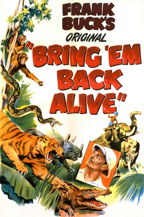 Bring 'Em Back Alive (1932) poster