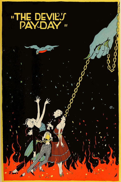 The Devil's Pay Day (1917) poster