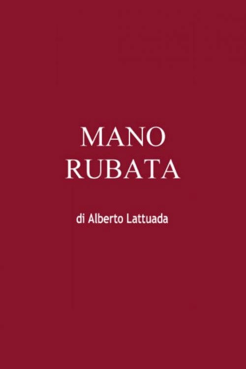 Mano rubata (1989) poster
