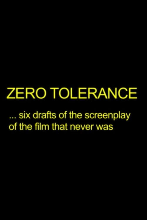 Zero Tolerance (2015) poster