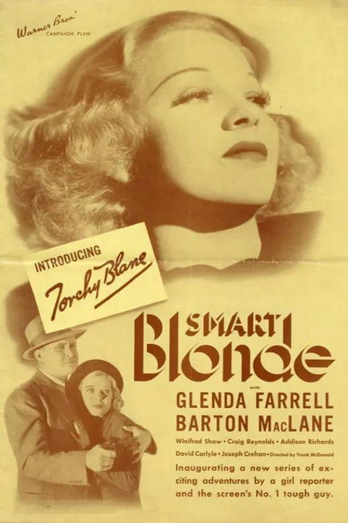 Smart Blonde (1937) poster