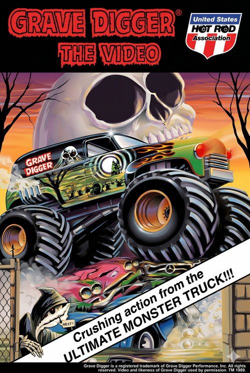 Grave Digger The Video (1990) poster