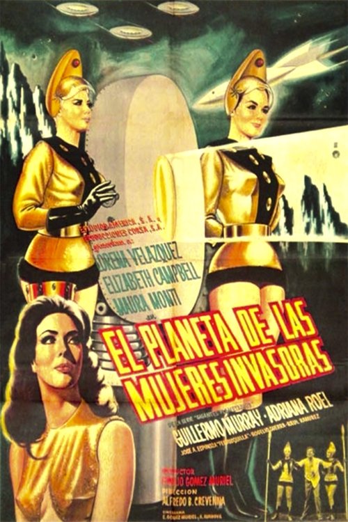 Planet of the Female Invaders (1966) poster