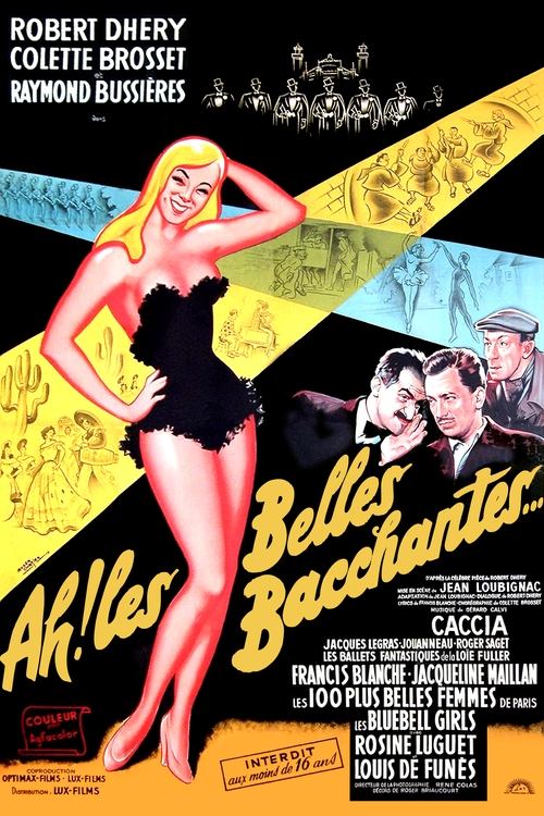 Ah ! Les belles bacchantes (1954) poster
