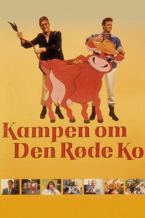 Kampen om den røde ko (1987) poster