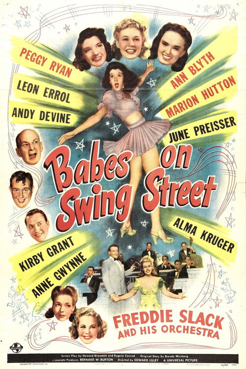 Babes on Swing Street (1944) poster