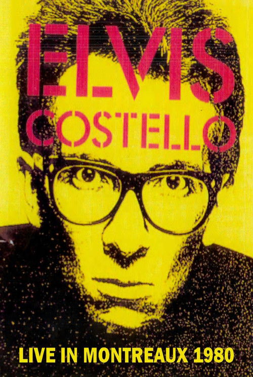 Elvis Costello & The Attractions Live in Montreaux (1980) poster
