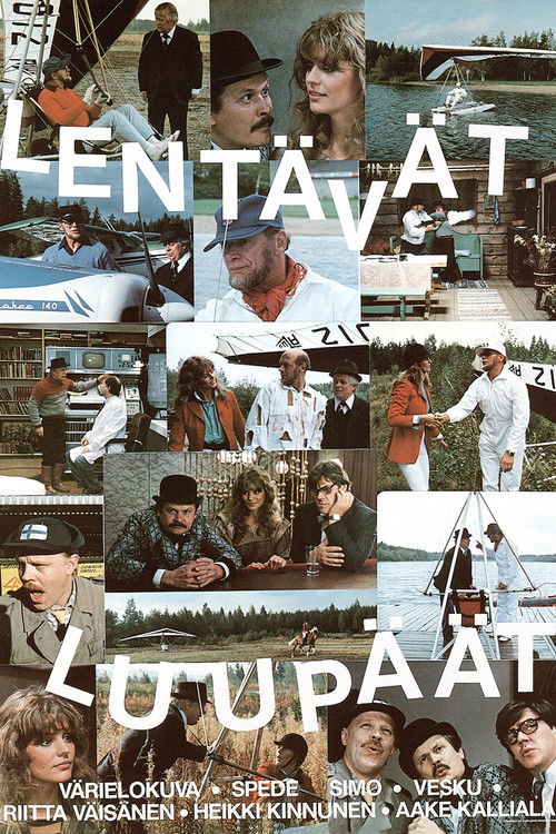 Lentävät luupäät (1984) poster