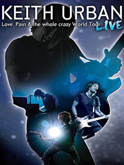 Keith Urban: Love, Pain & the Whole Crazy World Tour (2008) poster