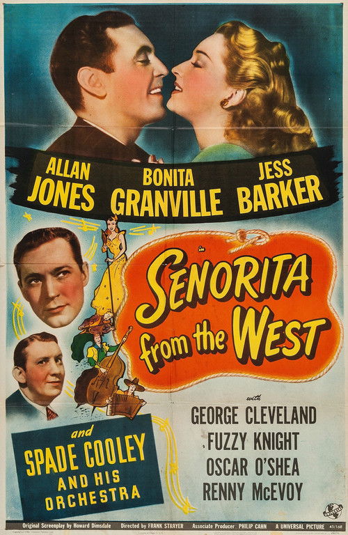 Senorita from the West (1945) poster