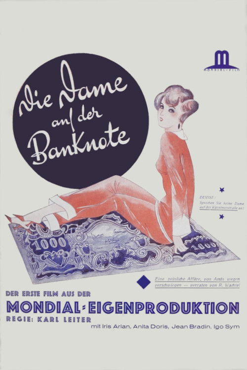 Die Dame auf der Banknote (1929) poster