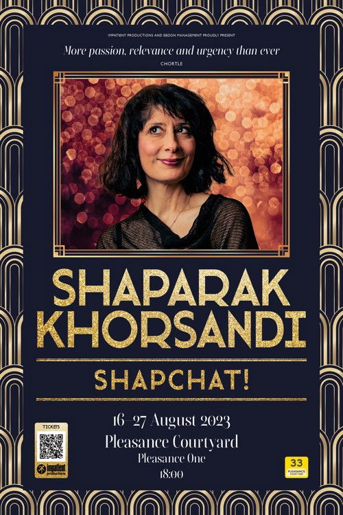 Shaparak Khorsandi: Shapchat! (2023) poster